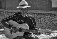 Musician in Trinidad Cuba