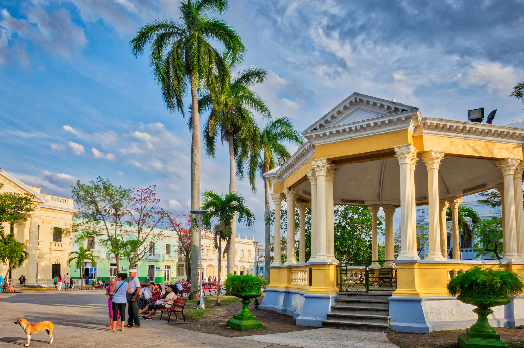 Park Bandstand in Parque Vidal in Santa Clara Cuba