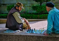 Chess Match in Vancouver
